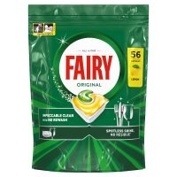 Kapsułki do zmywarki Fairy Original All in One  lemon (56 sztuk)