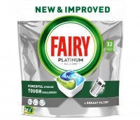 Kapsułki do zmywarki Fairy Platinum (32 sztuki)