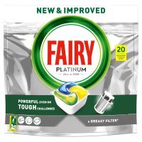 Kapsułki do zmywarki Fairy Platinum All In One (20 sztuk)