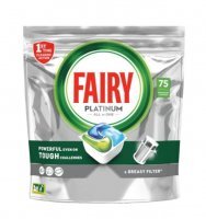 Kapsułki do zmywarki Fairy Platinum All In One (75 sztuk)