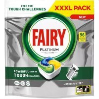 Kapsułki do zmywarki Fairy Platinum All In One Lemon (96 sztuk)