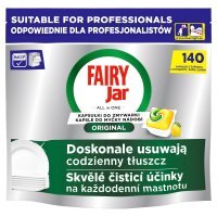 Kapsułki do zmywarki Fairy Professional Original Świeży, cytrynowy zapach (140 sztuk)