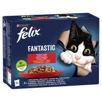 Karma dla kota Felix Fantastic wiejskie smaki w galaretce 1,02 kg (12 x 85 g)
