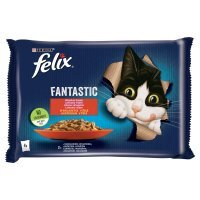 Karma dla kota Felix Fantastic wiejskie smaki w galaretce 340 g (4 x 85 g) x 12 opakowań