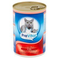 Karma dla kota PreVital  z wołowiną i wątróbką 415 g