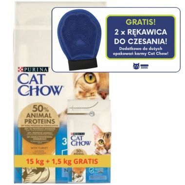 Karma dla kota Purina Cat Chow 3in1 z Indykiem 16,5 kg