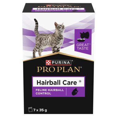 Karma dla kota Purina Pro Plan Hairball Care Feline Hairball Control (7 x 35 g)
