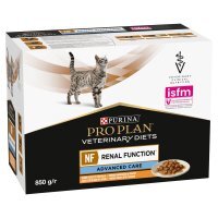 Karma dla kota Purina Pro Plan Veterinary Diets NF AC Renal Function  z kurczakiem 85 g (10 sztuk)