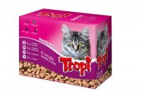 Karma dla kota Tropi mix smaków 100 g (12 sztuk)