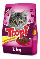 Karma dla kota Tropi z drobiem 2 kg