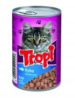 Karma dla kota Tropi z rybą 415 g