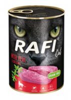 Karma dla kota z cielęciną Rafi Cat Adult 400 g