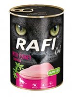 Karma dla kota z indykiem Rafi Cat Adult 400 g