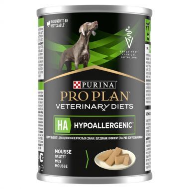 Karma dla psa mus PRO PLAN Veterinary Diets HA Hypoallergenic 400 g