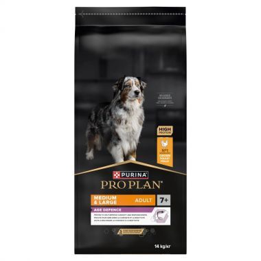 Karma dla psa Purina Pro Plan Age Defence Adult bogata w kurczaka 14 kg