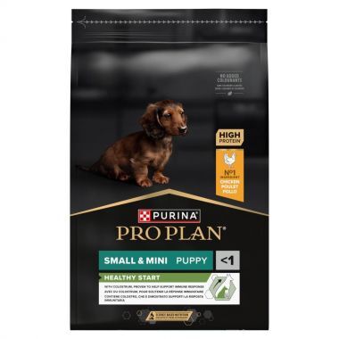 Karma dla psa Purina Pro Plan Healthy Start Small & Mini Puppy bogata w kurczaka 7 kg