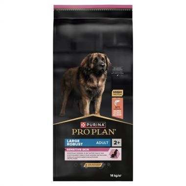 Karma dla psa Purina Pro  Plan Sensitive Skin Large Robust Adult bogata w łososia 14 kg