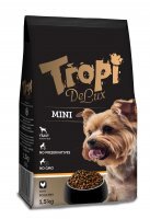 Karma dla psa Tropi De Lux z drobiem 1,5 kg