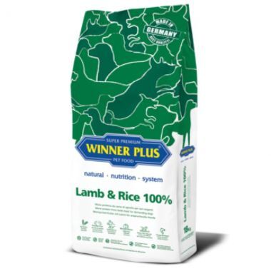 Karma dla psa Winner Plus Lamb 100% & Rice 18 kg