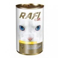 Karma mokra dla kota z drobiem Rafi Cat 415 g puszka