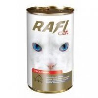 Karma mokra dla kota z wołowiną Rafi Cat 415 g puszka