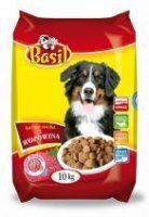 Karma sucha dla psa Basil z wołowiną  10 kg