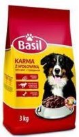 Karma sucha dla psa Basil z wołowiną 3 kg