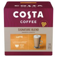 Kawa Costa Coffee Signature Blend Latte 182,4 g (8 kapsułek kawy + 8 mleka)