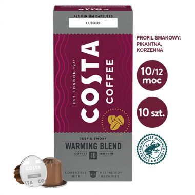 Kawa Costa Coffee Warming Blend Lungo 57 g (10 kapsułek)