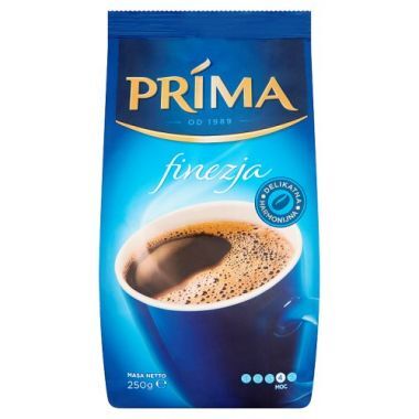 Kawa Prima Finezja mielona 250 g delikatna