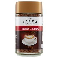 Kawa rozpuszczalna Astra łagodna tradycyjna 100 g słoik