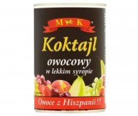 Koktajl owocowy w lekkim syropie MK 410 g