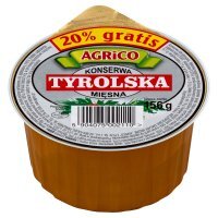 Konserwa Tyrolska mięsna 156 g Agrico