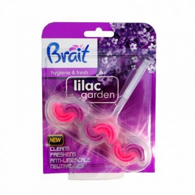 Kostka do wc 2-fazowa Brait Lilac Garden 45 g