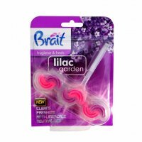 Kostka do wc 2-fazowa Brait Lilac Garden 45 g