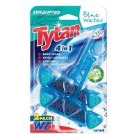 Kostka do WC 4 w1 barwiąca wodę Tytan eukaliptus 2x40 g