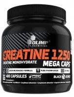 Kreatyna Olimp Creatine 1250 Mega Caps (400 kapsułek)