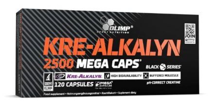 Kreatyna Olimp Kre-Alkalyn 2500 Mega Caps (120 kapsułek)