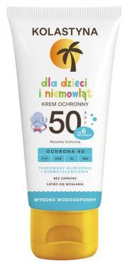 Krem ochronny dla dzieci i niemowląt Kolastyna SPF 50 75 ml