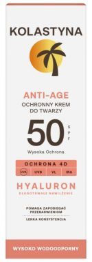 Krem ochronny do twarzy Anti-Age Kolastyna SPF 50 50 ml