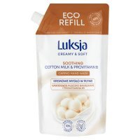 Kremowe mydło w płynie Luksja Cotton Milk&Provitamina B5 400 ml