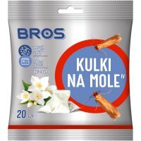 Kulki na mole Bros zapach kwiatowy (20 sztuk)