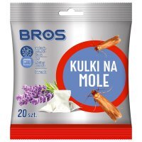 Kulki na mole Bros zapach lawendy (20 sztuk)