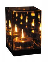 Lustrzany lampion 3D Glass Light Cube 14,5 cm