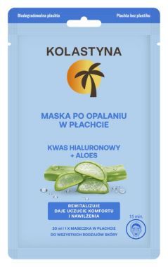 Maska po opalaniu w plachcie Kolastyna z kwasem hialuronowym 20 ml