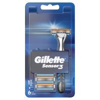 Maszynka do golenia Gillette Sensor 3 + 6 wkładów