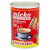 Mleko gostyńskie zagęszczone słodzone  8,0% SM Gostyń 530 g