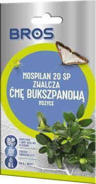 Mospilan 20 SP na na ćmę bukszpanową mszyce Bros 2,5 g