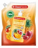 Mydło antybakteryjne do rąk CleanHands owoce tropikalne zapas 1000 ml