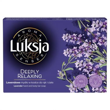 Mydło w kostce Luksja Aroma Senses Lawendowe 90 g